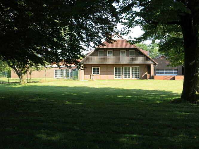 Sicht vom Garten aus