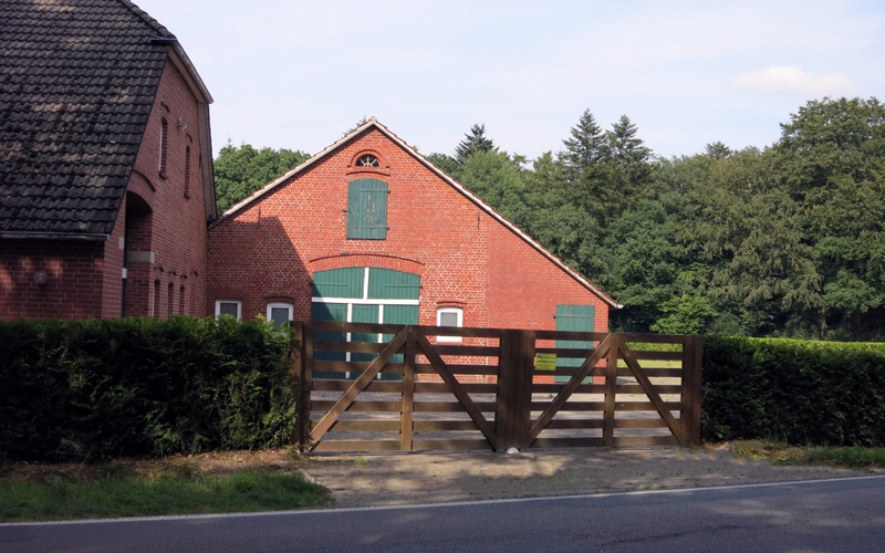 Sicht vom Radweg aus